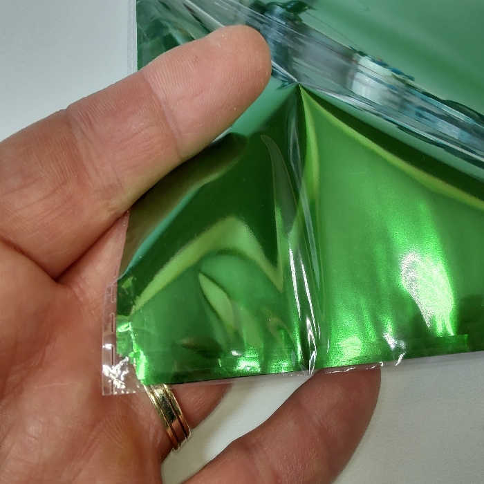 Folija za zelen metaliziran tisk z laserskim tiskalnikom 50pol A4